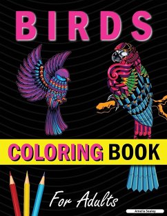 Amazing Birds Adult Coloring Book - Sealey, Amelia