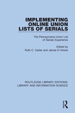 Implementing Online Union Lists of Serials