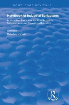 Handbook of Industrial Surfactants - Michael, Ash;Irene, Ash