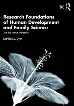 Research Foundations of Human Development and Family Science - Dyer, Kathleen D.