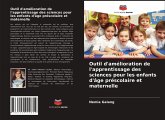 Outil d'amélioration de l'apprentissage des sciences pour les enfants d'âge préscolaire et maternelle