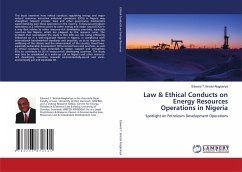 Law & Ethical Conducts on Energy Resources Operations in Nigeria - Bristol-Alagbariya, Edward T.