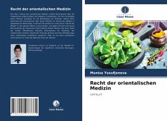 Cover Recht der orientalischen Medizin