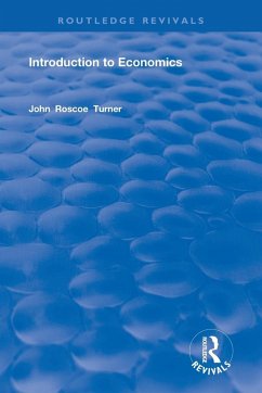 Introduction to Economics - Turner, John Roscoe