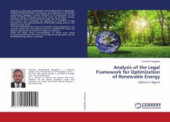 Analysis of the Legal Framework for Optimization of Renewable Energy - Ogugbara, Chimezie