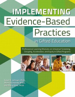 Implementing Evidence-Based Practices in Gifted Education - Johnsen, Susan; Simonds, Monica; Voss, Marcy