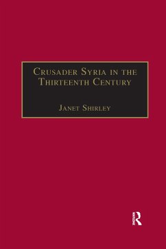 Crusader Syria in the Thirteenth Century