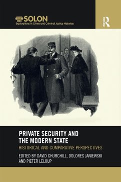 Private Security and the Modern State