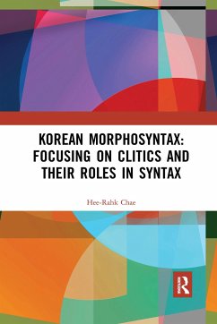 Korean Morphosyntax - Chae, Hee-Rahk