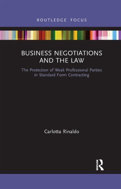 Business Negotiations and the Law - Rinaldo, Carlotta