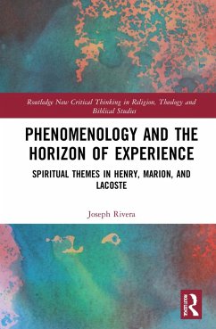 Phenomenology and the Horizon of Experience - Rivera, Joseph