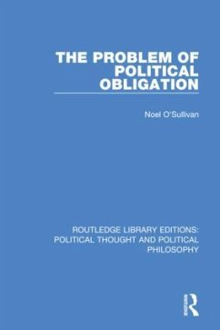 The Problem of Political Obligation - O'Sullivan, Noel