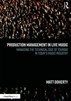 Production Management in Live Music - Doherty, Matt