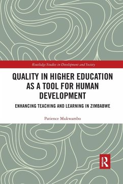 Quality in Higher Education as a Tool for Human Development - Mukwambo, Patience