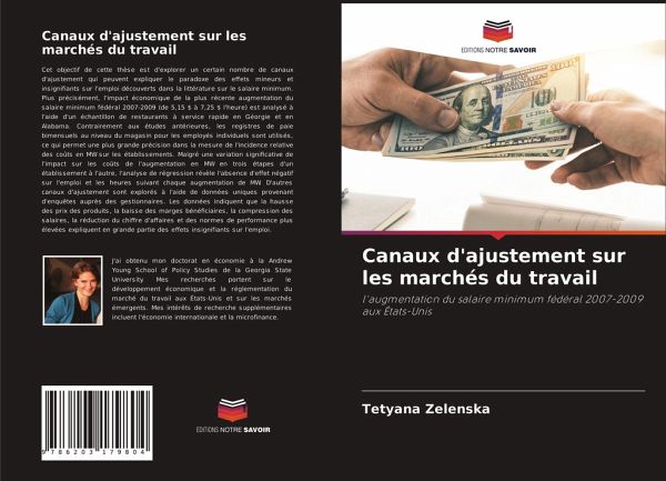 Canaux d'ajustement sur les marchés du travail Canaux d'ajustement sur les marchés du travail