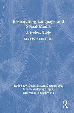 Researching Language and Social Media - Page, Ruth;Barton, David;Lee, Carmen