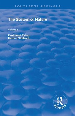 The System of Nature - Thiery, Paul Henri