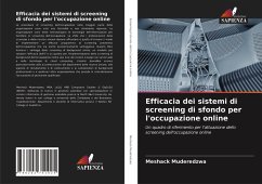 Efficacia dei sistemi di screening di sfondo per l'occupazione online - Muderedzwa, Meshack