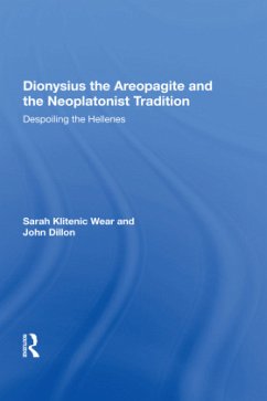 Cover Dionysius the Areopagite and the Neoplatonist Tradition
