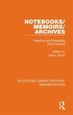 Notebooks/Memoirs/Archives