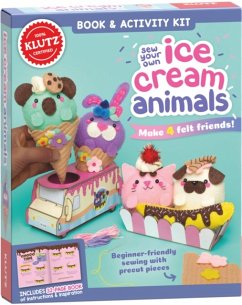 Sew Your Own Ice Cream Animals (Klutz) - Editors of Klutz