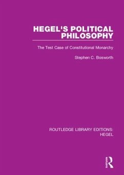 Hegel's Political Philosophy - Bosworth, Stephen C