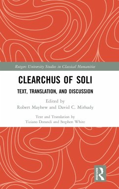 Cover Clearchus of Soli