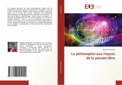 Cover La philosophie aux risques de la pensée libre