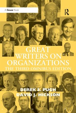 Great Writers on Organizations - Pugh, Derek S; Hickson, David J