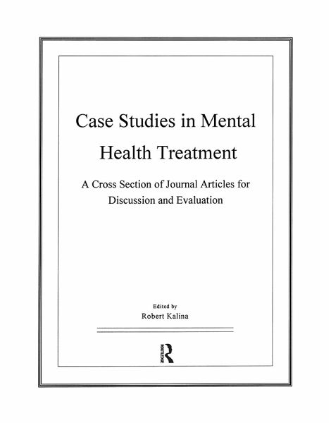 Case Studies in Mental Health Treatment