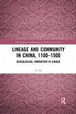 Lineage and Community in China, 1100-1500