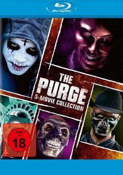 The Purge - 5-Movie-Collection - Ethan Hawke,Lena Headey,Frank Grillo