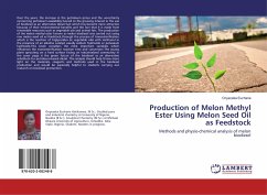 Production of Melon Methyl Ester Using Melon Seed Oil as Feedstock - Eucharia, Onyezeka