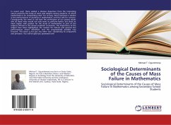 Sociological Determinants of the Causes of Mass Failure in Mathematics - Ogundiminiyi, Michael T.
