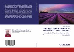 Financial Administration of Universities in Maharashtra - Katalakute, Govind