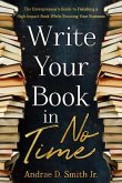 Write Your Book in No Time (eBook, ePUB)