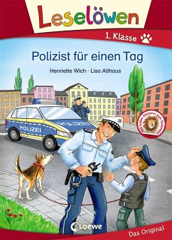 Leselöwen 1. Klasse - Polizist für einen Tag (eBook, ePUB) - Wich, Henriette