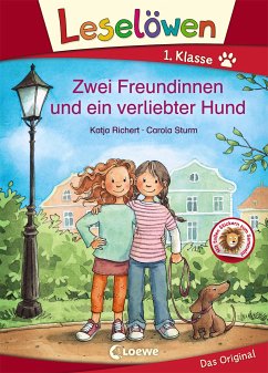 Leselöwen 1. Klasse - Zwei Freundinnen und ein verliebter Hund (eBook, PDF) - Richert, Katja