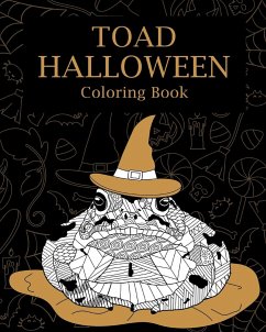 Toad Halloween Coloring Book - Paperland