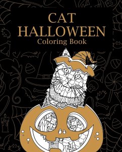 Cat Halloween Coloring Book - Paperland