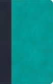 CSB Personal Size Bible, Navy/Teal Leathertouch