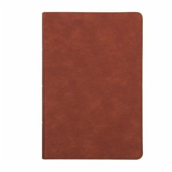 NASB Giant Print Reference Bible, Burnt Sienna Leathertouch, Indexed - Holman Bible Publishers