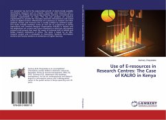 Use of E-resources in Research Centres: The Case of KALRO in Kenya - Chepukaka, Zachary