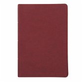 NASB Giant Print Reference Bible, Burgundy Leathertouch, Indexed