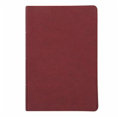 NASB Giant Print Reference Bible, Burgundy Leathertouch, Indexed - Holman Bible Publishers