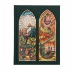 CSB Notetaking Bible, Stained Glass Edition, Emerald Cloth Over Board