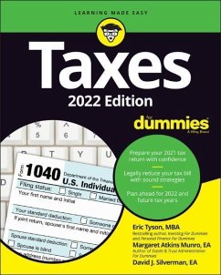 Taxes for Dummies - Tyson, Eric; Atkins Munro, Margaret; Silverman, David J.