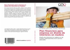 Plan financiero para empresa en diseño de interiores en madera