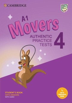 Cover A1 Movers 4 Student's Book with Answers with Audio with Resource Bank