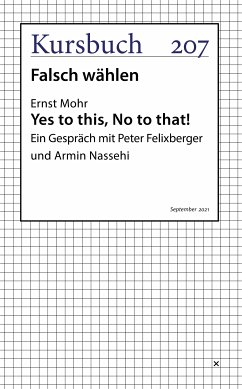 Yes to this, No to that! (eBook, ePUB) - Mohr, Ernst